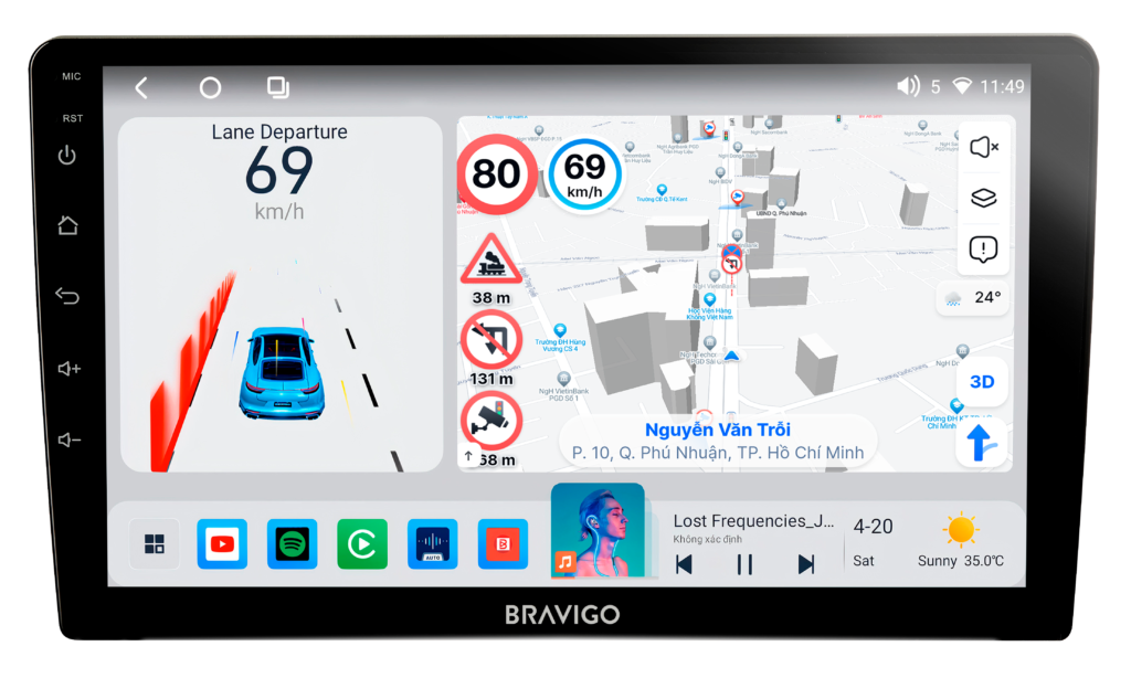 màn hình android bravigo bx7