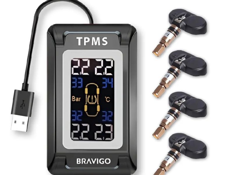 Cảnh báo áp suất lốp cao