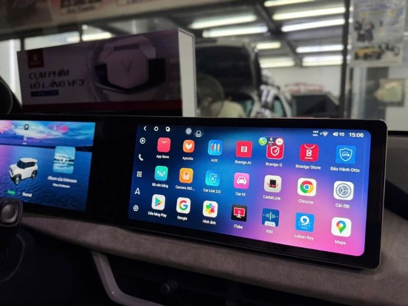 Có nên nâng cấp màn hình Android Bravigo  Duo Max VF3?