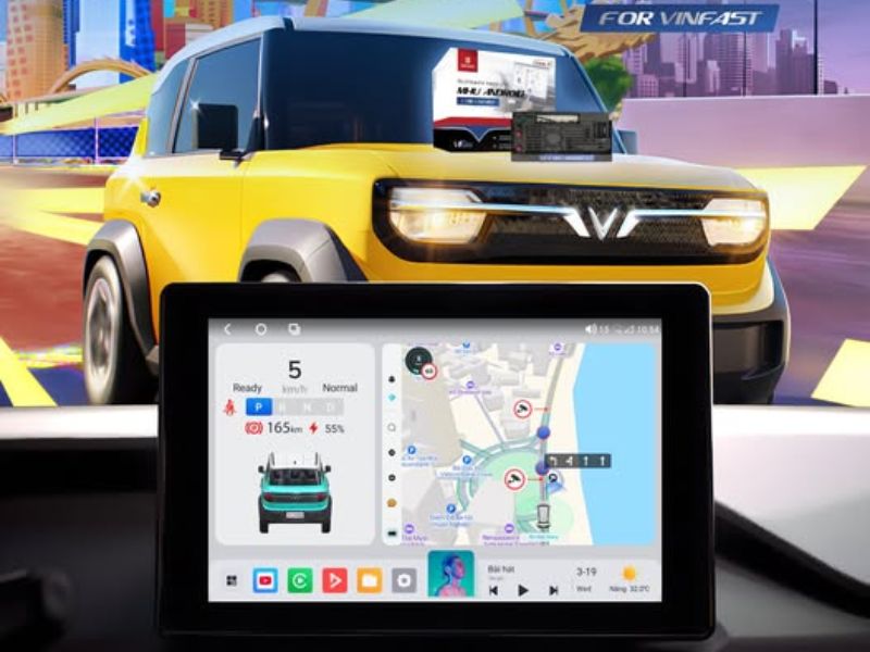 MHU Android Dành Riêng Cho Vinfast VF3