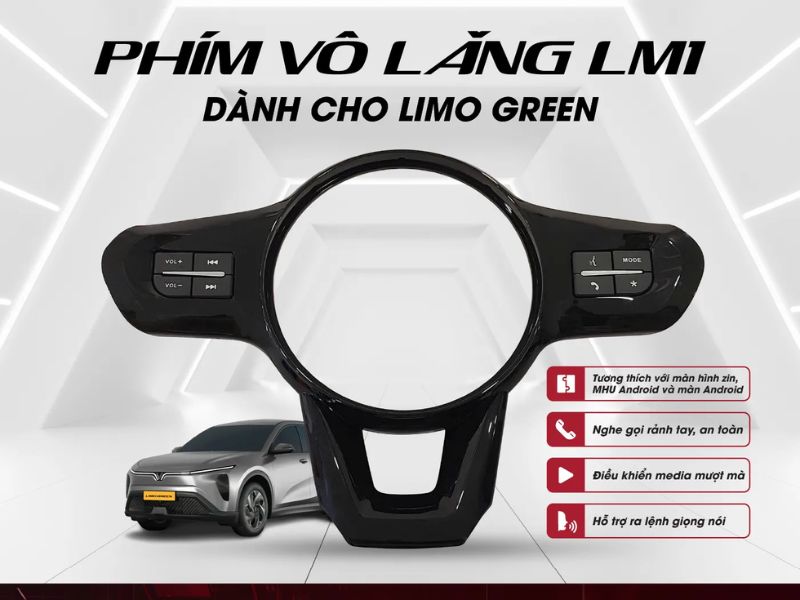 Những ưu điểm nổi trội của phím vô lăng LM1 Những ưu điểm nổi trội của phím vô lăng LM1