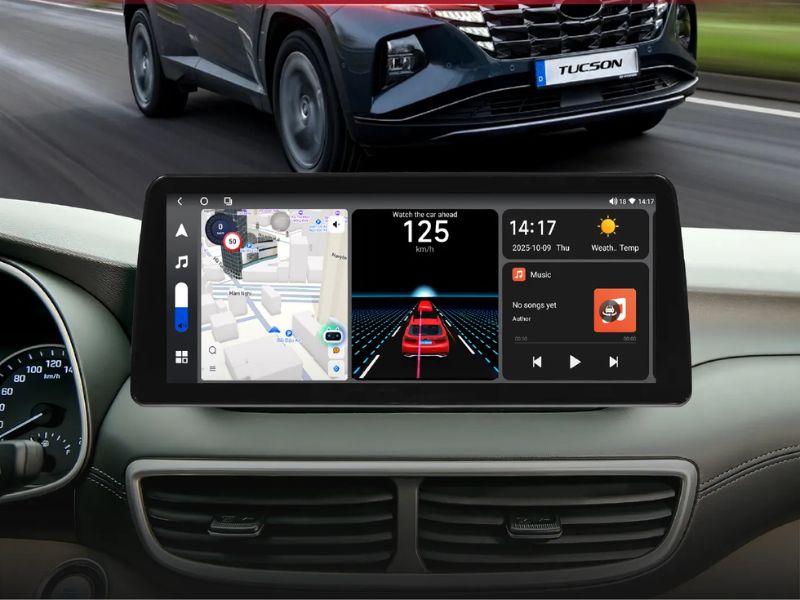 Giải pháp nâng cấp màn hình Android cho Tucson