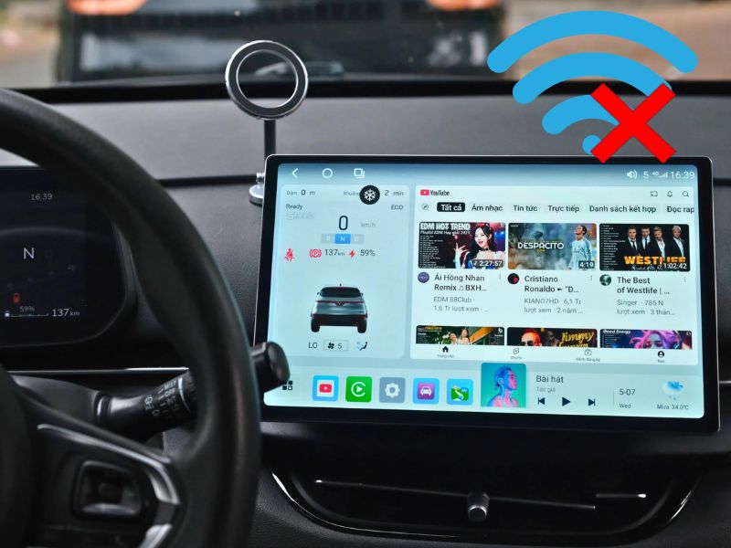 Không kết nối được WiFi / Bluetooth / CarPlay Không kết nối được WiFi / Bluetooth / CarPlay