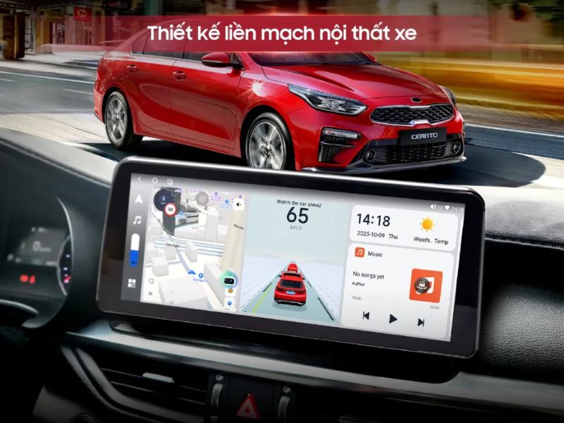 Vì sao nhiều chủ xe lựa chọn nâng cấp màn hình Android cho Cerato?