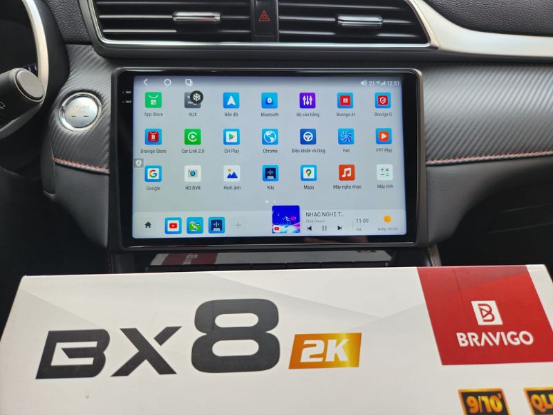 Các chuẩn độ phân giải màn hình Android ô tô phổ biến