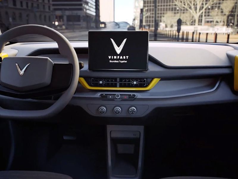 Đặc điểm màn hình Zin của xe VF3