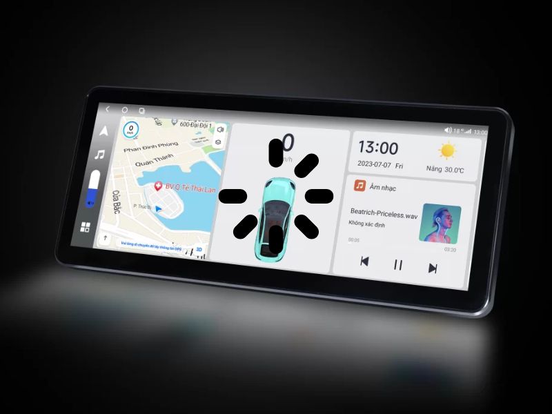 Dấu hiệu nhận biết màn hình Android ô tô bị đơ, treo máy