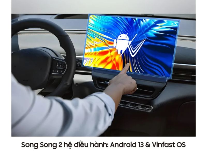 Kết hợp VinFast OS và Android 13 – Ổn định & linh hoạt