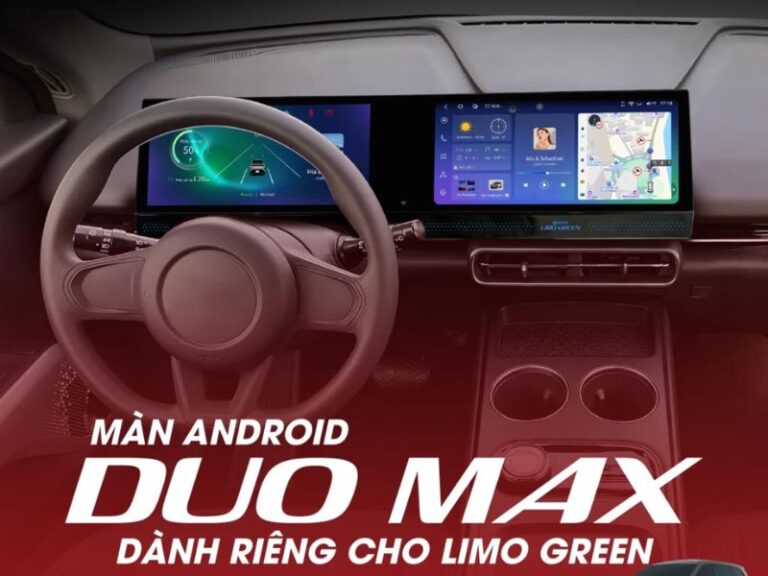 man hinh android cho limo green
