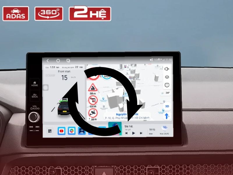 Dấu hiệu nhận biết màn hình android ô tô không lên