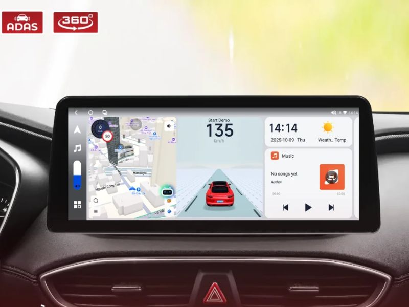 Quy trình và Chi phí sửa chữa màn hình android ô tô