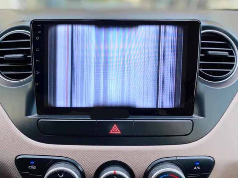 Màn hình android ô tô bị đơ